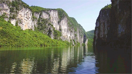 茅岩河漂流风景区第 1 张图片