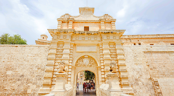 Mdina Main Gate - Baroque gateway