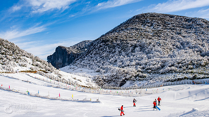 金佛山北坡滑雪场第 3 张图片
