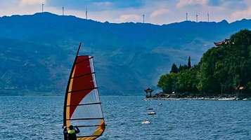 抚仙湖孤山帆船基地