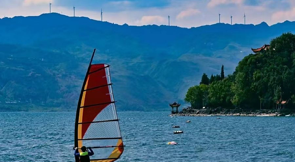抚仙湖孤山帆船基地