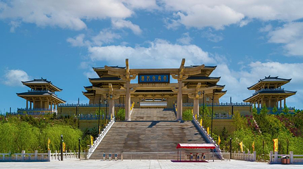 青铜峡黄河大峡谷旅游区-大禹文化园第 1 张图片