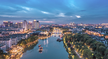 苏州古运河游船(新市桥码头)