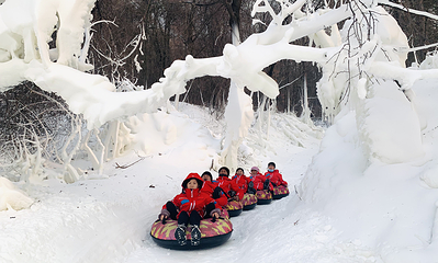 鸡冠山雪海世界滑雪场第 19 张图片