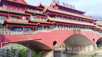 万源廊桥第 1 张图片