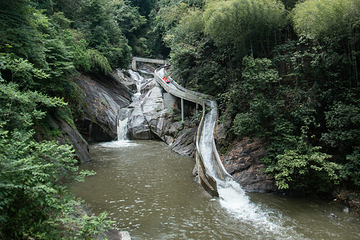 霍山神仙谷漂流景区第 10 张图片