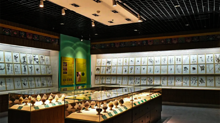 藏药标本展厅第 1 张图片
