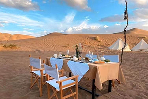 中卫金沙海遇见星空露营地