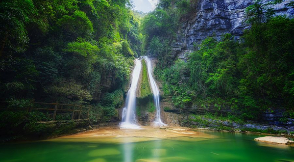 牛角寨瀑布景区