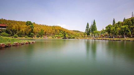 宜兴竹海风景区-镜湖第 1 张图片