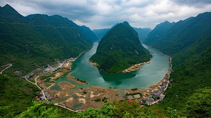 红水河第一湾第 1 张图片