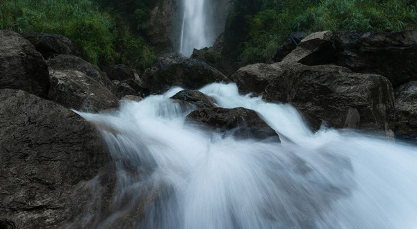 大邑县小飞水瀑布