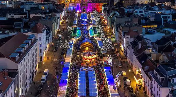 布鲁塞尔圣诞市场