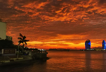 夜游三亚湾第 43 张图片