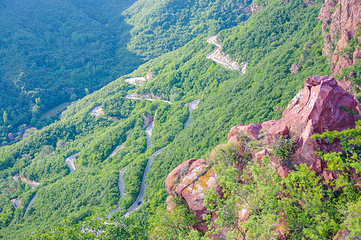 伏羲山红石林景区第 16 张图片