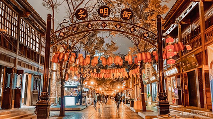 文明街历史文化街区第 1 张图片