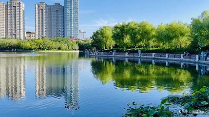 南湖市民广场玛河公园第 1 张图片