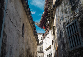 西递古村景区-胡氏宗祠第 6 张图片