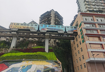 李子坝轻轨站第 51 张图片