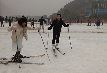 桃花峪滑雪场第 9 张图片