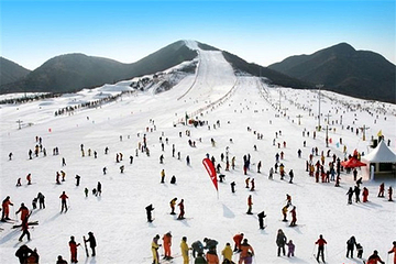 鹞子沟康乐山庄滑雪场第 30 张图片