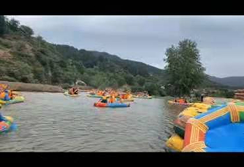 庞泉沟峡谷漂流第 52 张图片