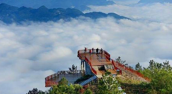 苍山国家地质公园-观景平台