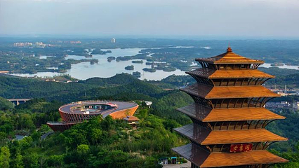 成都龙泉山丹景台旅游景区第 20 张图片