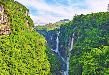 马岭河峡谷景区第 13 张图片