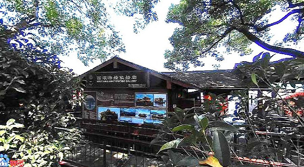西湖风景区-游船候船廊