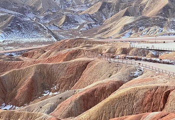 张掖七彩丹霞旅游景区第 369 张图片