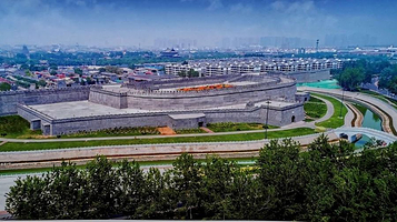 正定古城-东城墙