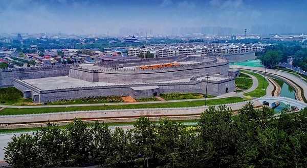 正定古城-东城墙