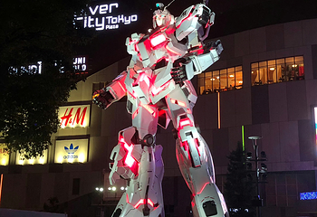 实物大《机动战士高达》独角兽立像第 21 张图片