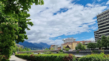 Slackline Park at Uni Innsbruck
