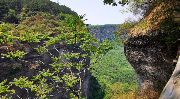 剑门蜀道剑门关旅游景区-天梯峡