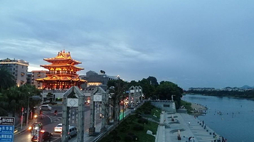 漓江西岸慢行步道文化长廊