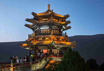 鸣沙山月牙泉第 146 张图片
