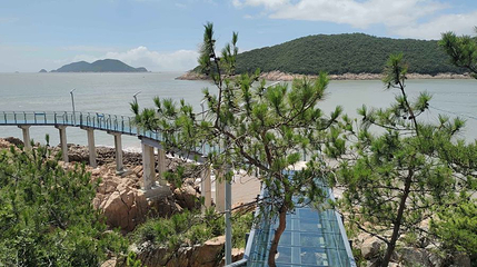 宁波松兰山旅游度假区-玻璃观景台第 1 张图片