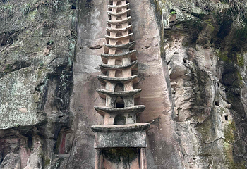 圆觉洞摩崖造像风景区第 12 张图片