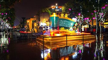 大唐群英谱雕塑