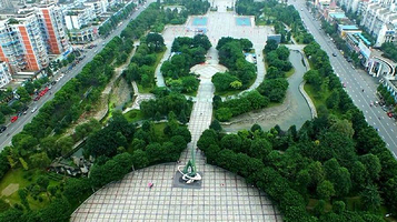 洪雅生态广场-新广场