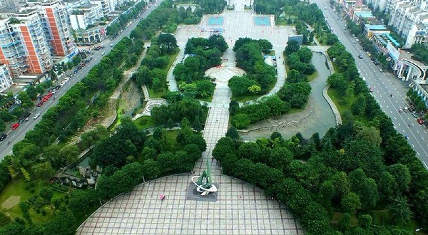 洪雅生态广场-新广场