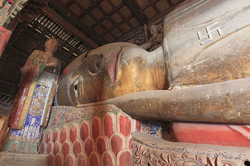 张掖大佛寺第 77 张图片