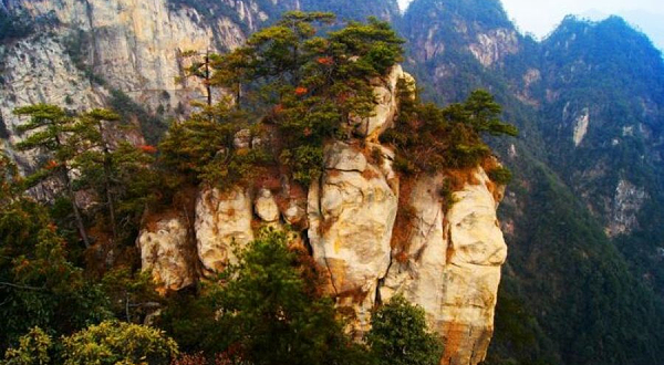 大明山风景区-山神石