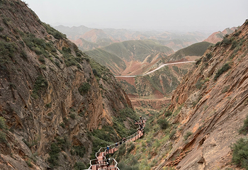 兰州水墨丹霞旅游景区第 177 张图片