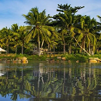 石梅湾石梅湖公园