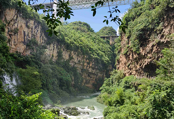 马岭河峡谷景区第 16 张图片