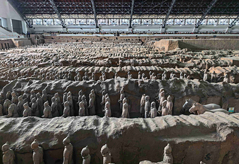 秦始皇兵马俑二号陪葬坑第 44 张图片