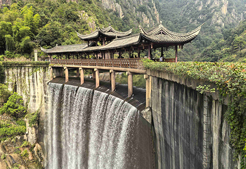 天台山大瀑布第 11 张图片